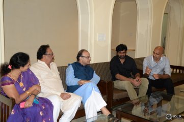 Prabhas and Producer Devineni Prasad Meet Top Politicians